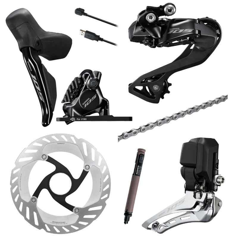 Shimano 105 drivetrain sale