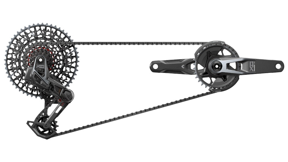 SRAM X0 Eagle AXS Transmission Drivetrain w o Crankset Stinner Frameworks